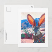 Wüsten Szene Postkarte (Vorne/Hinten)