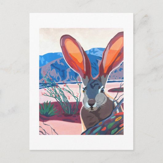 Wüsten Szene Postkarte (Vorderseite)