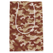 Wüsten-Tarn-Camo Mittlere Geschenktüte (Vorderseite)