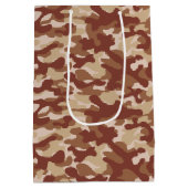 Wüsten-Tarn-Camo Mittlere Geschenktüte (Rückseite)