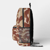 Wüsten-Tarnmuster Bedruckter Rucksack (Rechts)