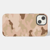 Wüsten-Tarnmuster iPhone Hülle (Rückseite (Horizontal))
