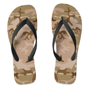 Wüsten-Tarnmuster, Militär-Muster, Armee Badesandalen