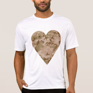 Wüsten-Tarnmuster, Militär-Muster, Armee T-Shirt
