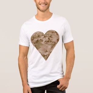 Wüsten-Tarnmuster, Militär-Muster, Armee Tri-Blend Shirt