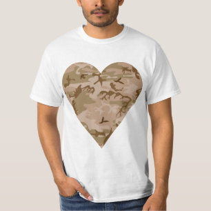 Wüsten-Tarnmuster, Militärisches Muster, Armee T-Shirt