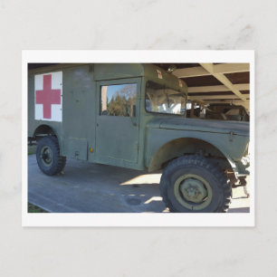 Wüsten-Tarnmuster-Militärpanzer Postkarte