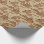 Wüsten-Tarnpapier Geschenkpapier (Ecke)