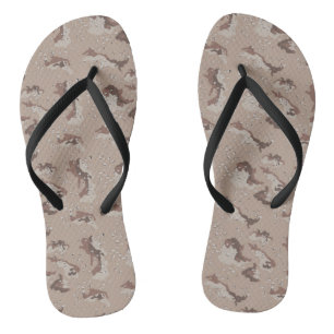 Wüsten-Tarnung 2 Badesandalen
