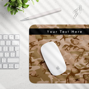Wüsten-Tarnung, Braune Tarnung, Militär, Armee Mousepad