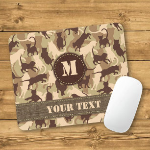 Wüsten Tarnung für Katzen Mousepad