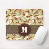 Wüsten-Tarnung Mousepad (Mit Mouse)