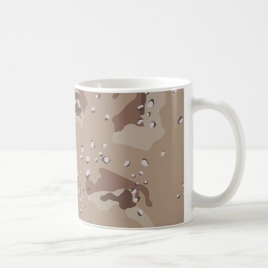 Wüsten-Tarnungs-Tasse Kaffeetasse (Rechts)