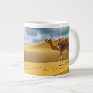 Wüsten   Thar Desert Rajasthan India Camel Jumbo-Tasse
