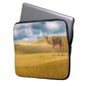 Wüsten | Thar Desert Rajasthan India Camel Laptopschutzhülle (Vorderseite Links)