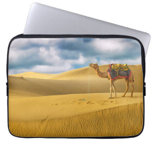 Wüsten   Thar Desert Rajasthan India Camel Laptopschutzhülle
