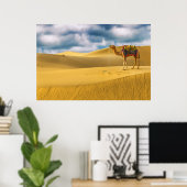 Wüsten | Thar Desert Rajasthan India Camel Poster (Heimbüro)