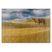 Wüsten | Thar Desert Rajasthan India Camel Schneidebrett (Vorderseite)