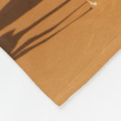 Wüsten | Tuareg Walk mit Kamellen Fleecedecke (Ecke)