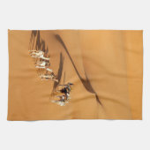 Wüsten | Tuareg Walk mit Kamellen Geschirrtuch (Horizontal)