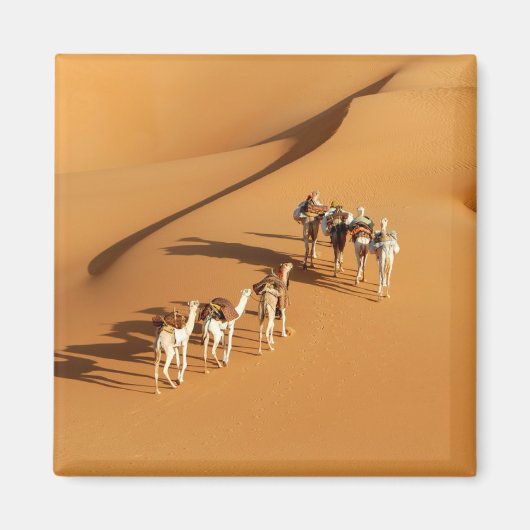 Wüsten | Tuareg Walk mit Kamellen Magnet (Vorne)