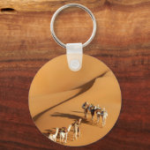 Wüsten | Tuareg Walk mit Kamellen Schlüsselanhänger (Vorderseite)