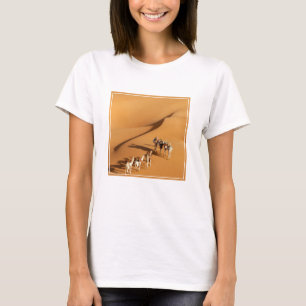 Wüsten Tuareg Walk mit Kamellen T-Shirt