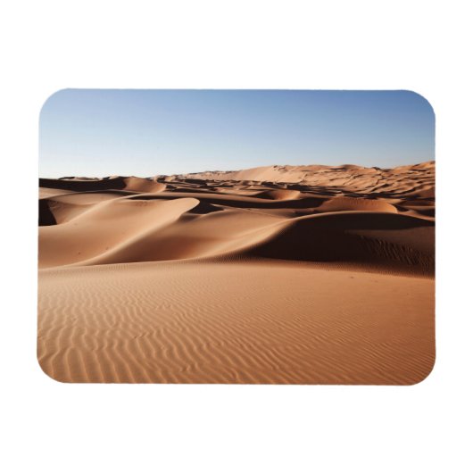 Wüsten | Vereinigte Arabische Emirate Sand Dunes Magnet (Horizontal)