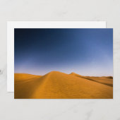Wüsten | Wahiba Sands, Oman Dankeskarte (Vorne/Hinten)