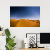 Wüsten | Wahiba Sands, Oman Poster (Heimbüro)