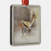 Wüsten-Wind Silbernes Ornament (Rechts)