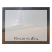 Wüsten | Wüste Gobi, Mongolei Notizblock (Vorderseite)