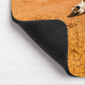 Wüsten | Wüste mit Kuhschädel Mousepad (Ecke)