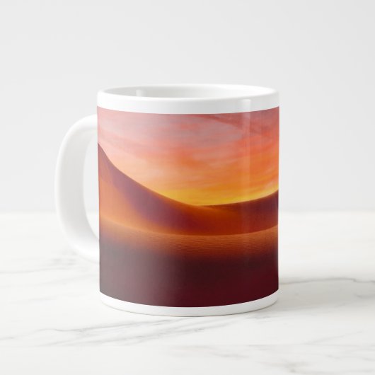 Wüsten | Wüstenlandschaft Jumbo-Tasse (Vorderseite Links)