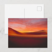 Wüsten | Wüstenlandschaft Postkarte (Vorne/Hinten)