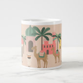 Wüstenabende als arabischer Abend Personalisierter Jumbo-Tasse (Vorderseite)