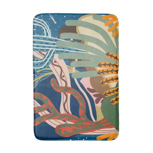 Wüstenabende Badematte (Vorderseite Vertikal)