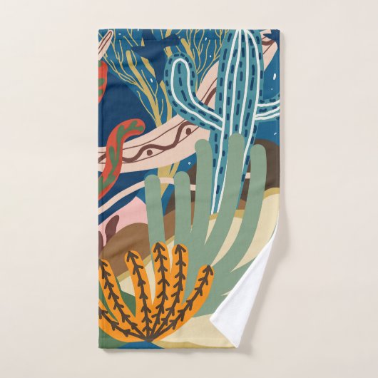 Wüstenabende Badhandtuch Set (Handtuch)