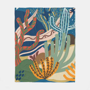 Wüstenabende Fleecedecke