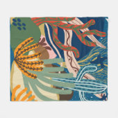 Wüstenabende Fleecedecke (Vorderseite (Horizontal))