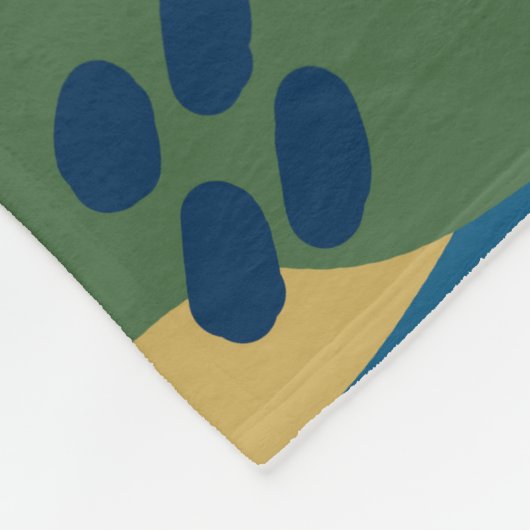 Wüstenabende Fleecedecke (Ecke)