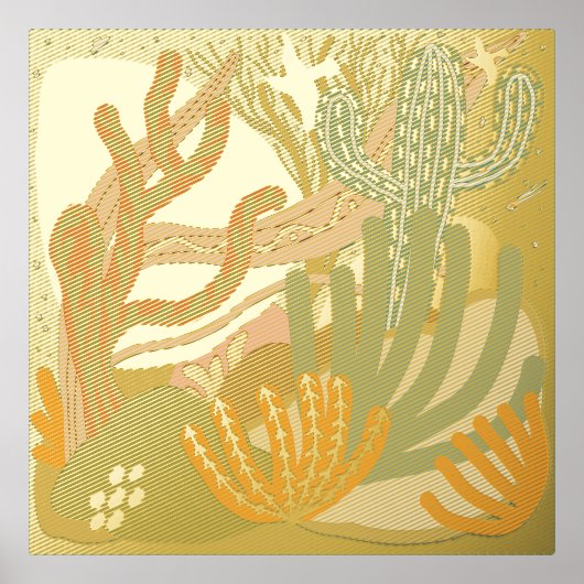 Wüstenabende Foliendrucke (Vorderseite)