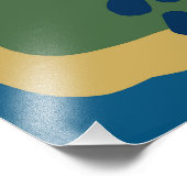 Wüstenabende Fotodruck (Ecke)