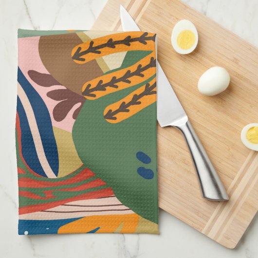 Wüstenabende Geschirrtuch (Viertel Falte)