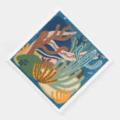 Wüstenabende Paper Napkin Serviette (Ecke)