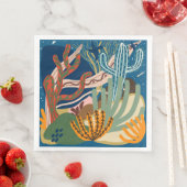 Wüstenabende Paper Napkin Serviette (Beispiel)