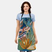 Wüstenabende Schürze (Getragen)