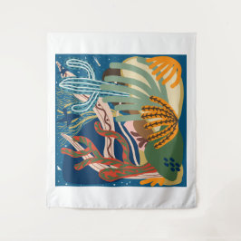 Wüstenabende Wandteppich