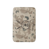 Wüstenabschirm und Speere Badematte (Vorderseite Vertikal)