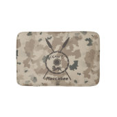 Wüstenabschirm und Speere Badematte (Vorderseite)